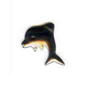 Hematite Charms Dolphin